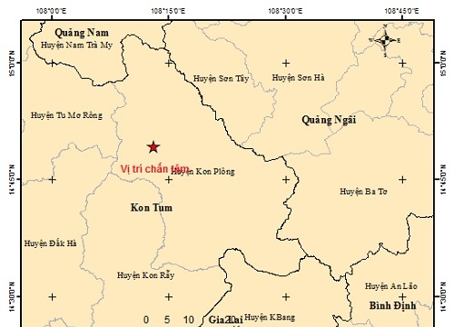 9 trận động đất liên tiếp xảy ra ở Kon Plông, Kon Tum trong ngày 22/9, nguyên nhân vì sao?