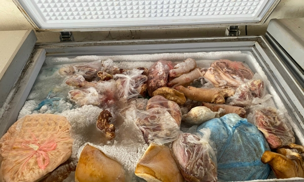 Thái Nguyên: Ngăn chặn gần 3 tấn thịt lợn không đảm bảo ATTP
