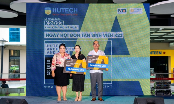 Vedan Việt Nam trao tặng học bổng cho sinh viên Hutech