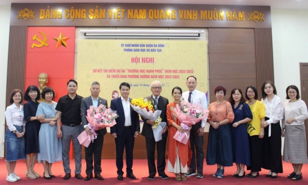 Hà Nội: Thí điểm dự án trường học hạnh phúc