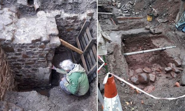 Ngôi nhà 600 năm tuổi dưới lòng đất lộ diện đầy kinh ngạc khi đang đào xới, sửa chữa toilet công cộng