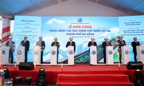 Đà Nẵng khởi công Dự án cải tạo, nâng cấp Quốc lộ 14B hơn 788 tỷ đồng