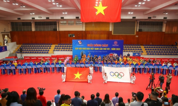 Khai mạc Giải bóng bàn cúp Hội Nhà báo Việt Nam 2023