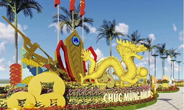Hé lộ chủ đề “Con Rồng cháu Tiên” trang trí Tết Giáp Thìn 2024 tại Đà Nẵng