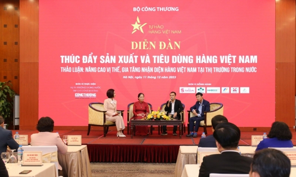 Thúc đẩy sản xuất và tiêu dùng hàng Việt Nam