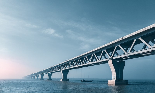 “Vùng đất của những dòng sông” tại Nam Á tăng 1,3% GDP nhờ một cây cầu nắm giữ nhiều kỷ lục