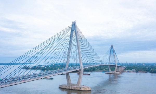 Chiêm ngưỡng cây cầu 5.000 tỷ nối 2 đô thị lớn nhất Nam Bộ