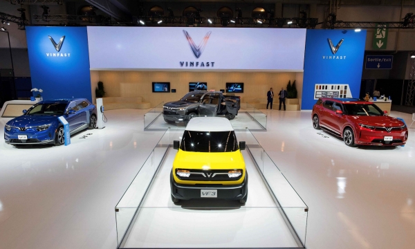 VinFast lần đầu tiên giới thiệu xe VF 3 và bán tải điện VF Wild tại Canada