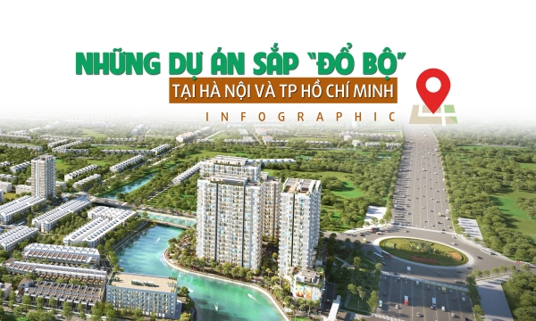 [Infographic] Những dự án sắp “đổ bộ” tại Hà Nội và TP Hồ Chí Minh