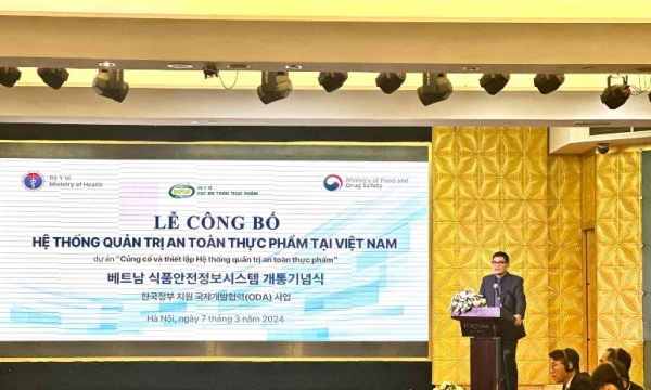 Công bố hệ thống quản trị an toàn thực phẩm tại Việt Nam