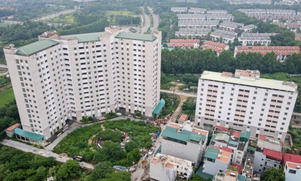 Nhà tái định cư cũ 'ăn theo' đà 'ngáo giá' của chung cư Hà Nội: Chạm ngưỡng 60 triệu đồng/m2