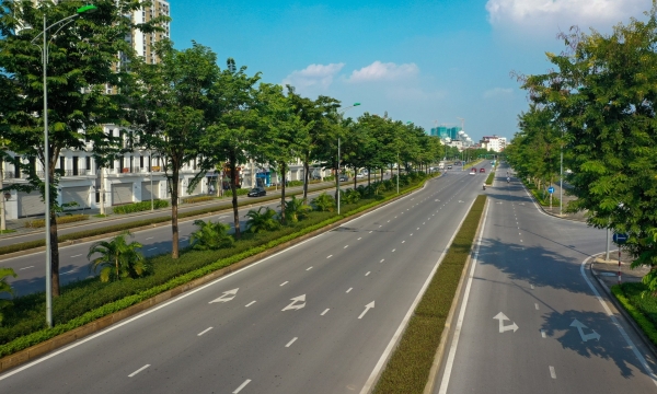 Hà Nội rót 150 tỷ cho tuyến đường 10 làn xe rộng thênh thang, giúp kết nối 5 quận huyện phía Tây Thủ đô