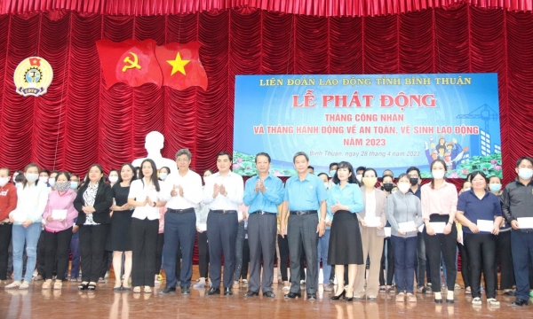 Bình Thuận: Đảm bảo an toàn trong lao động sản xuất cho đội ngũ công nhân viên