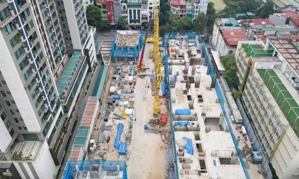 Hà Nội có một dự án trên 'đất vàng' trung tâm, 7 năm qua vẫn 'im lìm' nhưng được rao với giá 150 triệu đồng/m2
