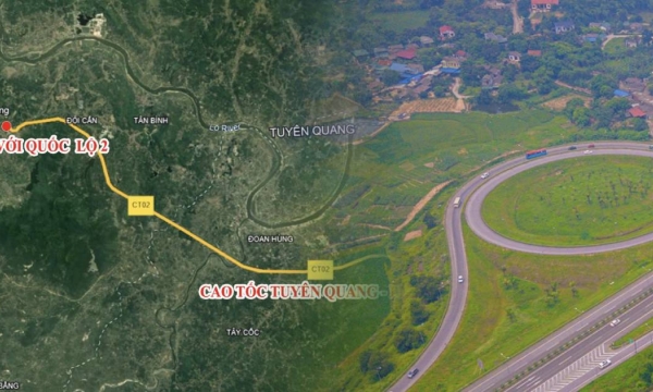 Cao tốc hơn 3.700 tỷ đầu tiên nối mạch Tuyên Quang - Phú Thọ được kỳ vọng là 'bệ phóng' thu hút phát triển kinh tế