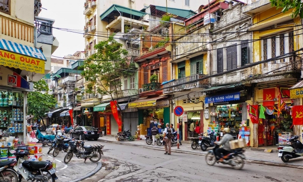 Giá và giao dịch nhà mặt phố Hà Nội tăng mạnh trong 3 tháng đầu năm