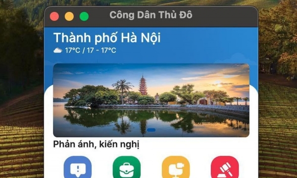 Hà Nội: Ra mắt ứng dụng công dân Thủ đô số (iHaNoi)