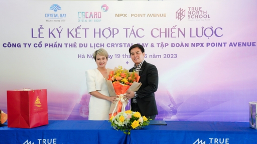 LỄ KÝ KẾT HỢP TÁC CHIẾN LƯỢC GIỮA CRYSTAL BAY CARD VÀ TẬP ĐOÀN NPX POINT AVENUE