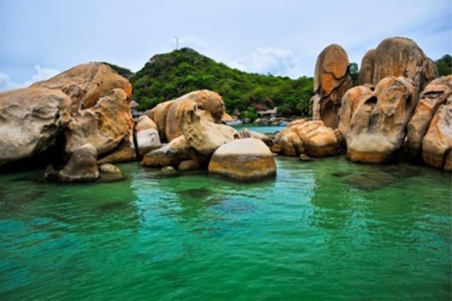Đảo Bình Lập với vẻ đẹp hoang sơ