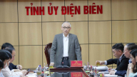 Đoàn kiểm tra của Bộ Chính trị, Ban Bí thư thông qua dự thảo báo cáo kiểm tra đối với Tỉnh ủy Điện Biên