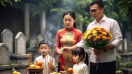 Khung giờ đẹp lên hương ngày mai Tết Thanh minh 5/4/2025, văn khấn tạ mộ chuẩn và đơn giản