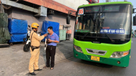 CSGT TP.HCM tập trung xử lý xe buýt vi phạm