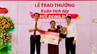Agribank trao giải Đặc biệt chương trình tiết kiệm dự thưởng “Xuân tích lũy – Quỹ đong đầy” trị giá 1 tỷ đồng