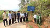 Sơn La ứng trực 100% quân số đảm bảo an ninh, trật tự khu vực biên giới dịp nghỉ lễ