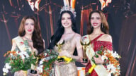Nhan sắc xinh đẹp của 2 Á hậu Miss International Queen Vietnam 2025 bị soi có hành động 'lạ', 'bại trận' trước Hà Tâm Như