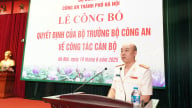 Đại tá Nguyễn Đức Long, Trưởng Phòng Cảnh sát hình sự được bổ nhiệm Phó Giám đốc Công an Hà Nội
