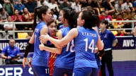 ĐT bóng chuyền nữ Việt Nam thắng áp đảo Ấn Độ, đoạt vé vào bán kết AVC Nations Cup 2025