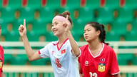 Hoa khôi lập cú đúp, U19 nữ Việt Nam hạ Lào 8-0