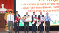 Công bố Quyết định của Thủ tướng Chính phủ công nhận huyện Tiên Phước là huyện nông thôn mới tỉnh Quảng Nam