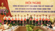 Công bố quyết định bổ nhiệm nhân sự lãnh đạo các cơ quan, đơn vị chuyên môn trực thuộc UBND tỉnh Lào Cai 