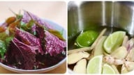 Uống nước lá tía tô với chanh, gừng, sả có tác dụng gì mà được ví như bài thuốc quý?