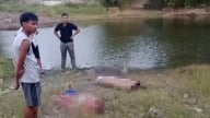 Hai cháu nhỏ rủ nhau đi chơi từ sáng, đến chiều người dân bàng hoàng phát hiện 2 thi thể dưới hồ nước
