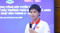 Lần đầu tiên học sinh thắng lớn tại cuộc thi Toán học Châu Á: 'Em xúc động nghe 2 tiếng Việt Nam vang lên'