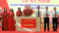  Học sinh Sơn La tham dự Lễ khai giảng năm học mới toàn quốc qua tivi, màn hình LED 