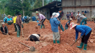 Sôi nổi phong trào 'chung tay xóa nhà tạm, nhà dột nát' cho hộ nghèo ở Lai Châu