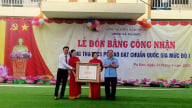 Lai Châu: Trường Tiểu học và Trung học cơ sở Pú Đao đạt chuẩn Quốc gia 