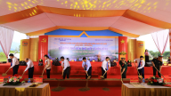 Động thổ xây dựng Đền thờ liệt sĩ tỉnh Hòa Bình - Biểu tượng 'Uống nước nhớ nguồn'