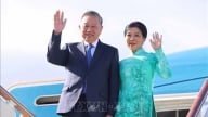 Tổng Bí thư Tô Lâm đã đến Moscow, bắt đầu thăm chính thức Liên bang Nga