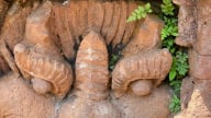 Kỳ lạ một loại mặt nạ ở khu đền tháp Champa nổi tiếng nhất đất Quảng Nam