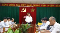Trước giờ sáp nhập tỉnh Bình Phước, Chủ tịch UBND tỉnh Đồng  Nai làm việc với một doanh nghiệp thủy sản lớn