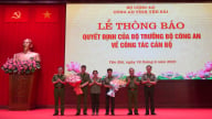 Nữ đại tá được giao phụ trách Công an tỉnh Yên Bái, Giám đốc và Phó Giám đốc được điều động về Cục của Bộ Công an