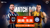 Monterrey vs Inter Milan (8h ngày 18/6): Chênh lệch đẳng cấp