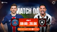 Chơi áp đảo, PSG vẫn thua sốc trước Botafogo