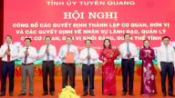 Tuyên Quang kiện toàn bộ máy khối Đảng, bổ nhiệm 95 cán bộ lãnh đạo, quản lý