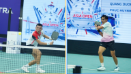 Lý Hoàng Nam gặp Phúc Huỳnh ở chung kết Giải Pickleball châu Á