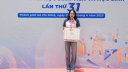 'Sinh viên 5 tốt' của Học viện Nông nghiệp Việt Nam vừa giành Huy chương Vàng kỳ thi Olympic về toán học